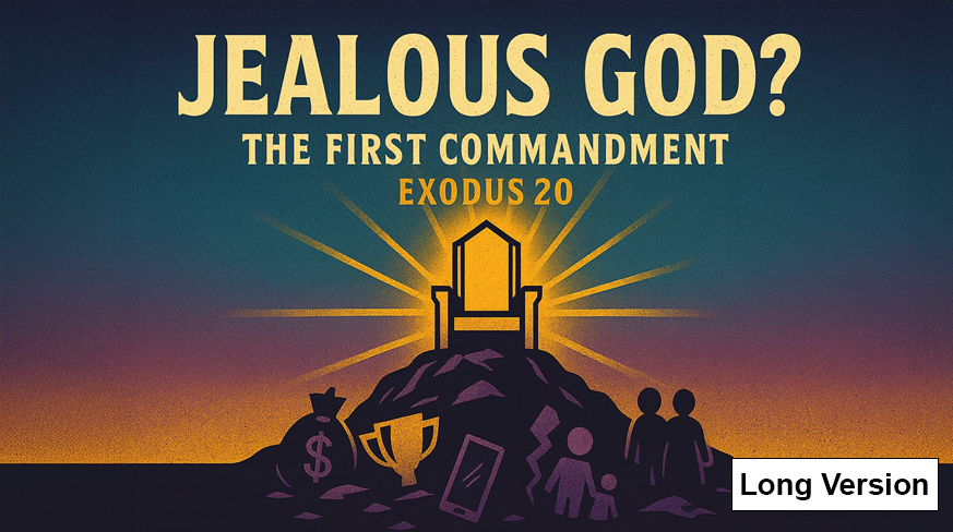 Sermon – Jealous God? The First Commandment