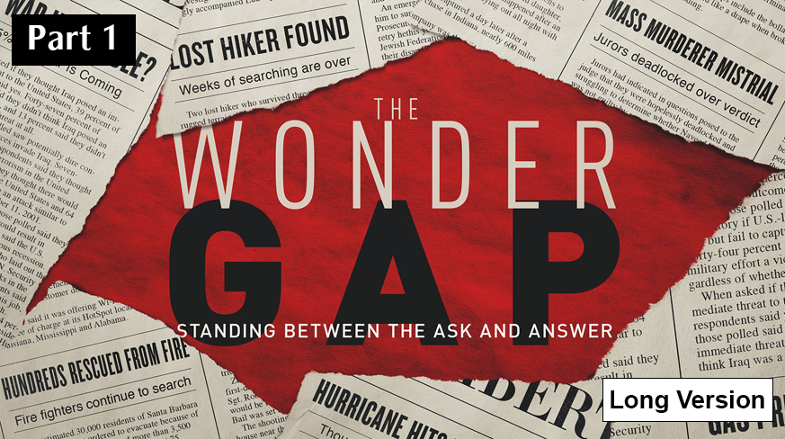 The Wonder GAP – Week 1